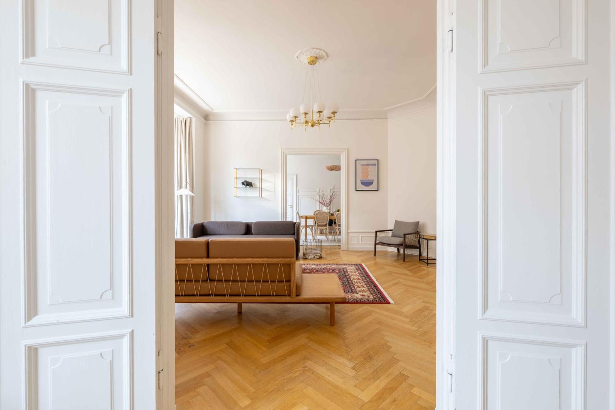 Lovely 3Br Manor Apartment 5 Min From Tivoli Gardens Copenhague Exterior foto