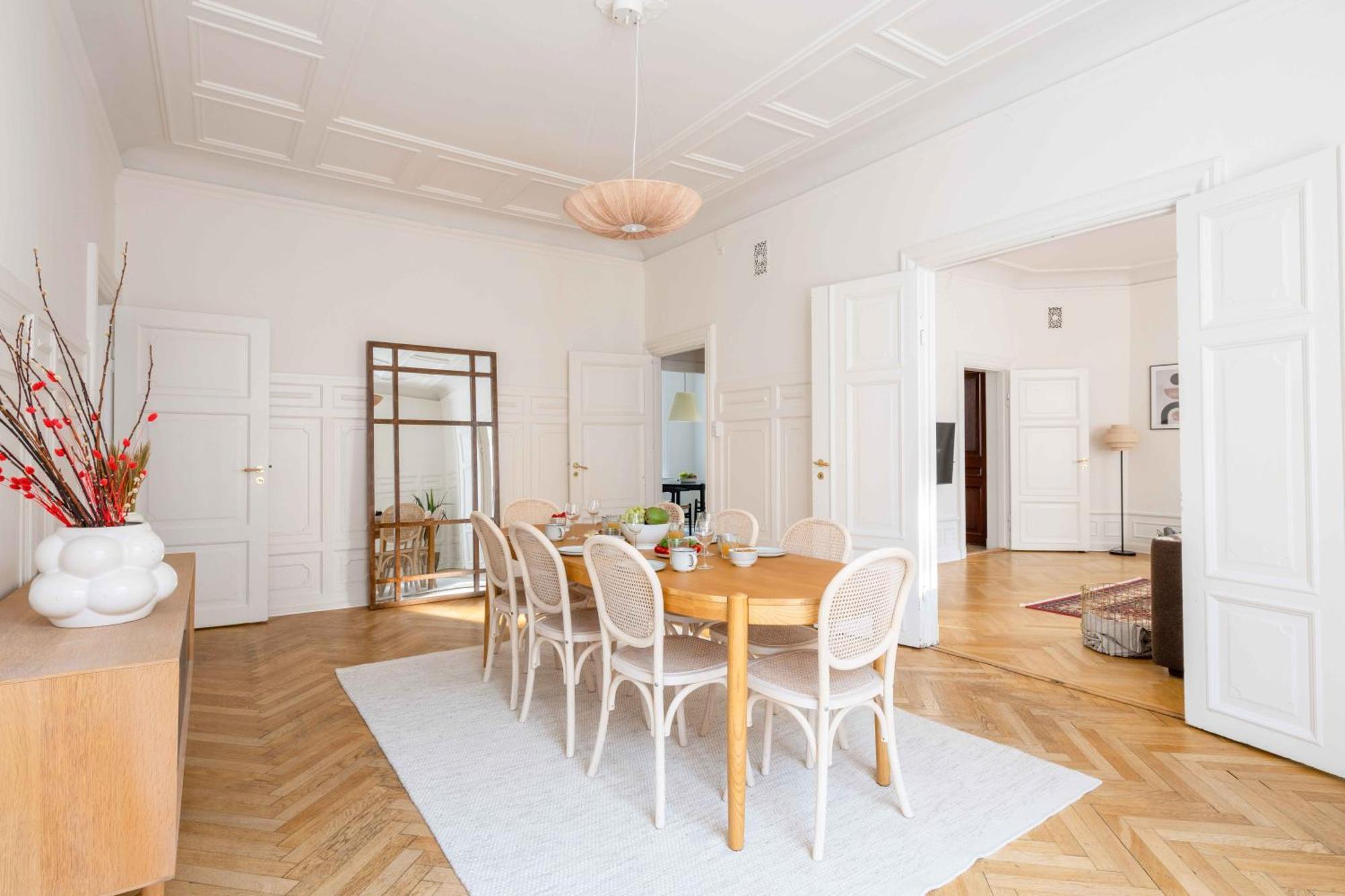 Lovely 3Br Manor Apartment 5 Min From Tivoli Gardens Copenhague Exterior foto