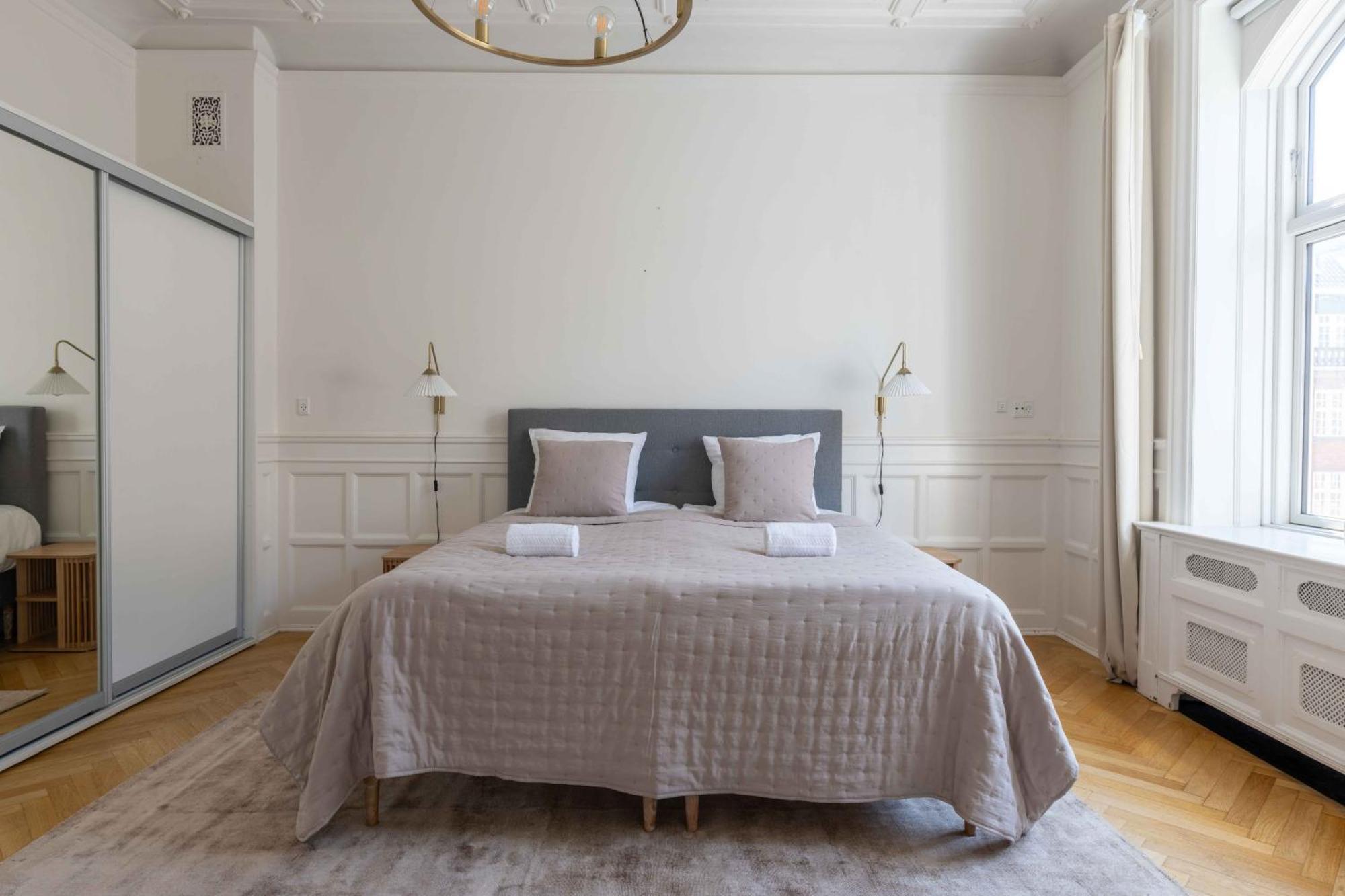 Lovely 3Br Manor Apartment 5 Min From Tivoli Gardens Copenhague Exterior foto